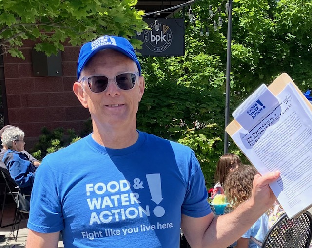 Portland, OR: Table at Kenton Farmer’s Market to Stop Factory Farms!