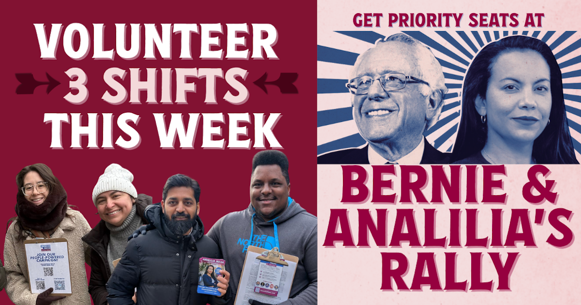 Three Shifts for Bernie · Mobilize