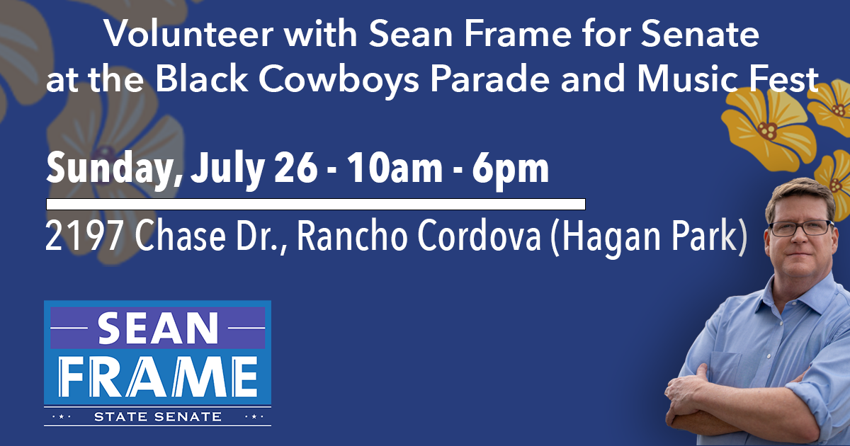 Volunteer with Team Frame at the Black Cowboys Parade and Festival image