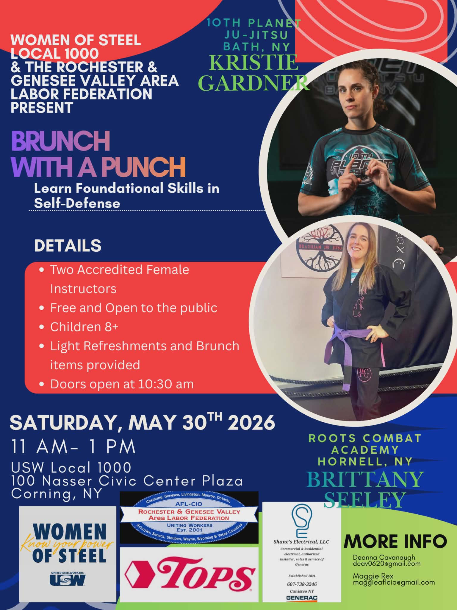 Southern Tier Labor Chapter and USW host Brunch with A Punch