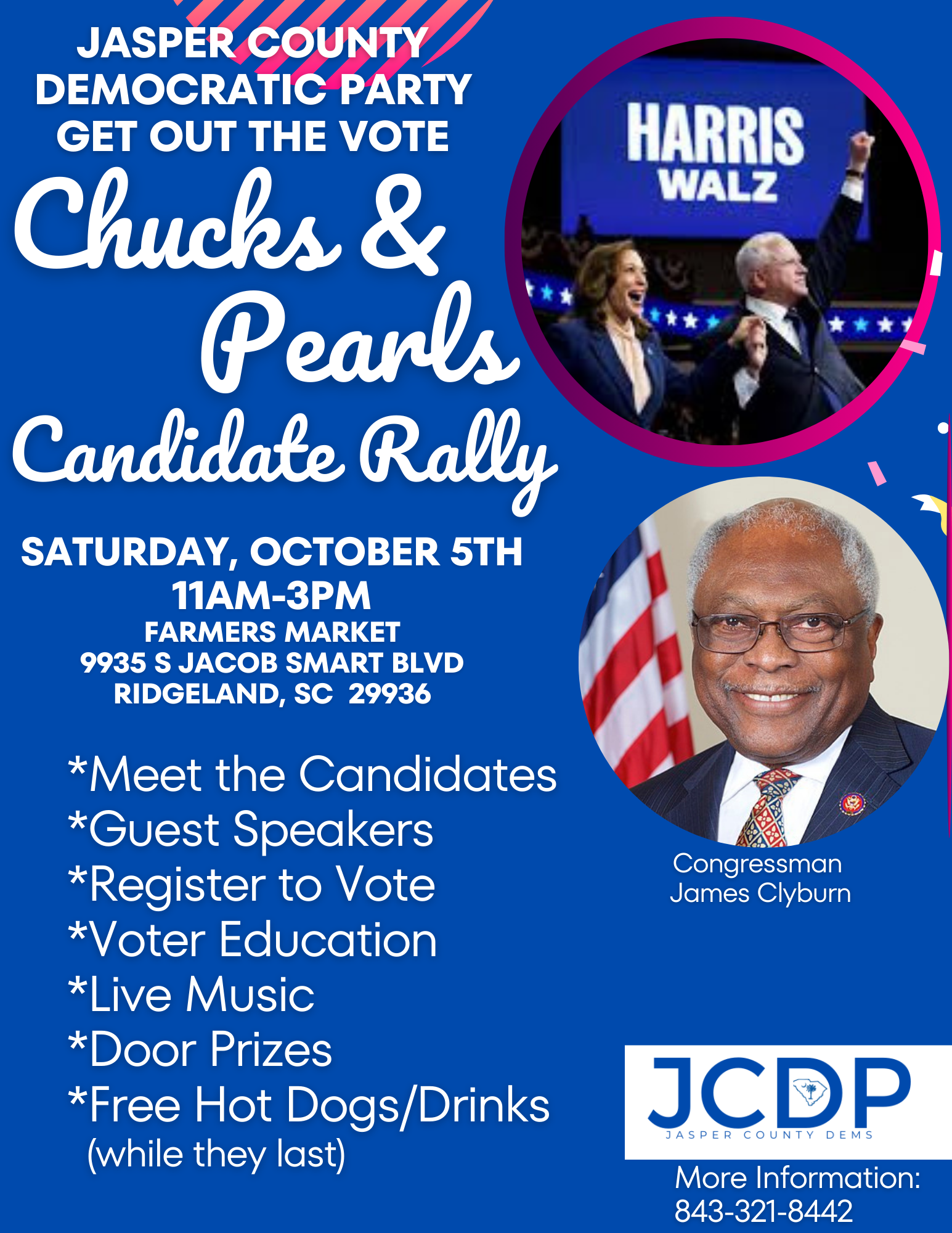 Chucks & Pearls Candidate Rally image