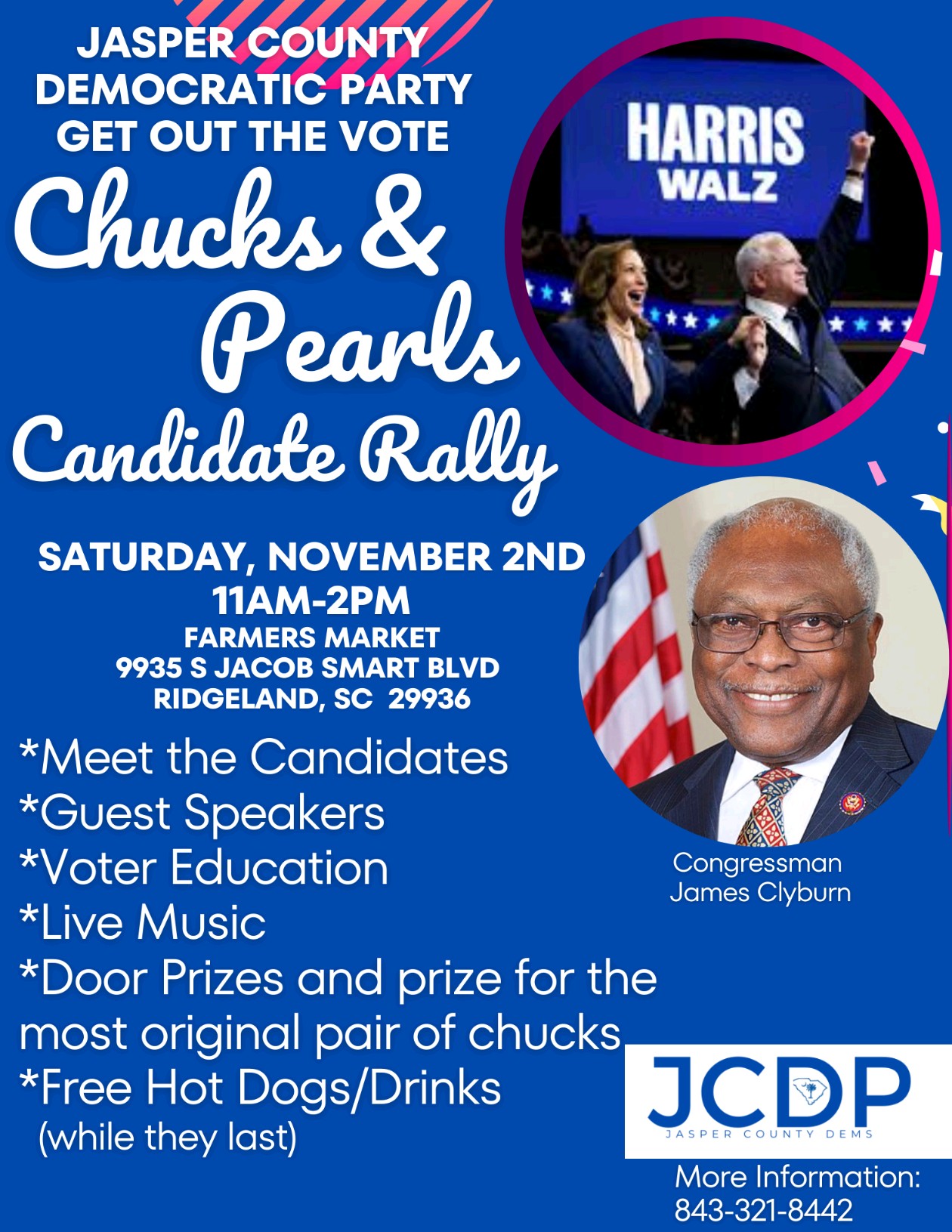 Chucks & Pearls Candidate Rally in Jasper County image