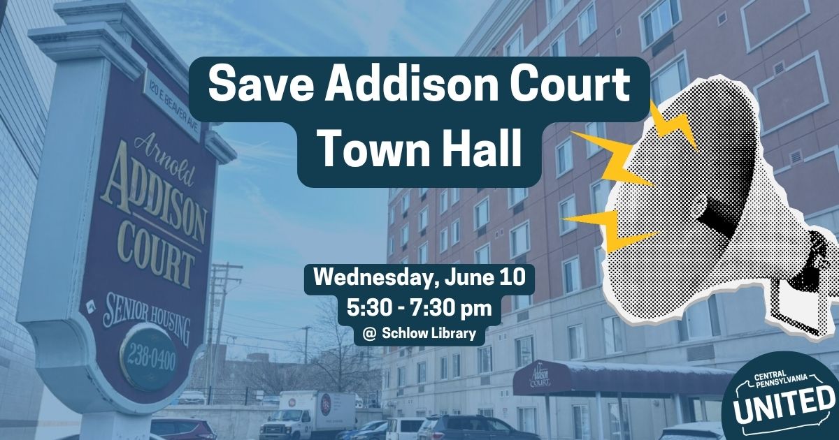CPAU's Save Addison Court Town Hall