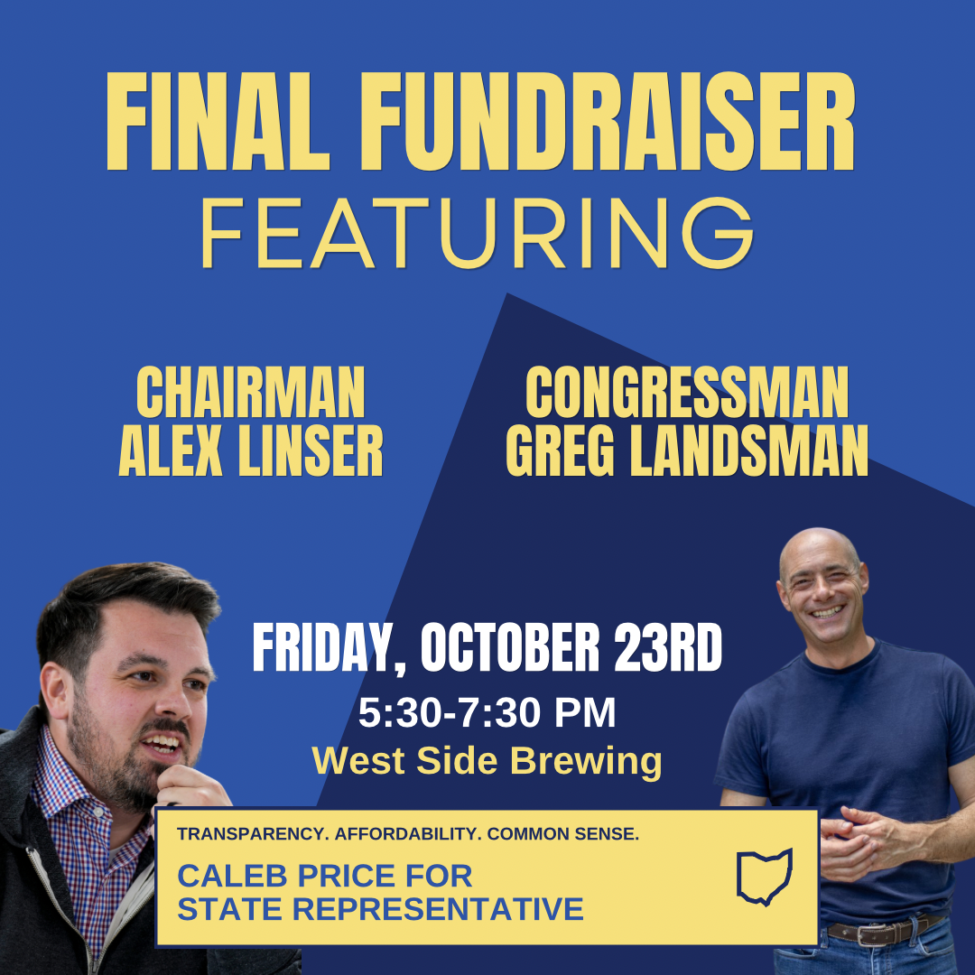 Final GOTV Fundraiser for Caleb Price!