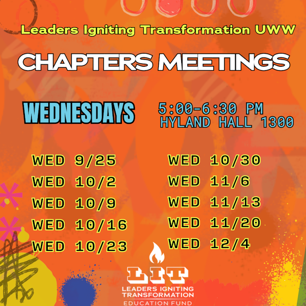 UWW LIT Chapter Meetings · Mobilize