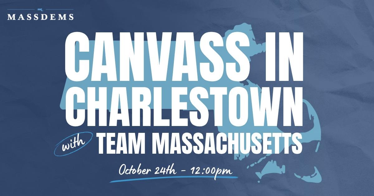 Canvass with Team Massachusetts in Charlestown image