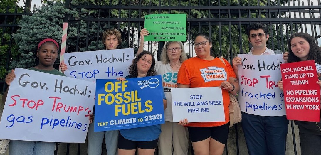 New York, NY: No Trump Gas Pipelines March