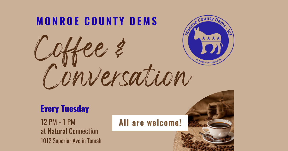 Monroe County Dems Coffee & Conversation image