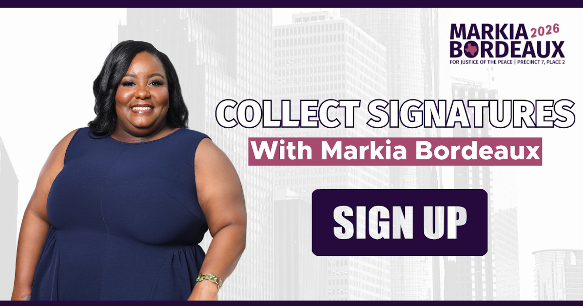 Signature Collection with Markia! · Mobilize