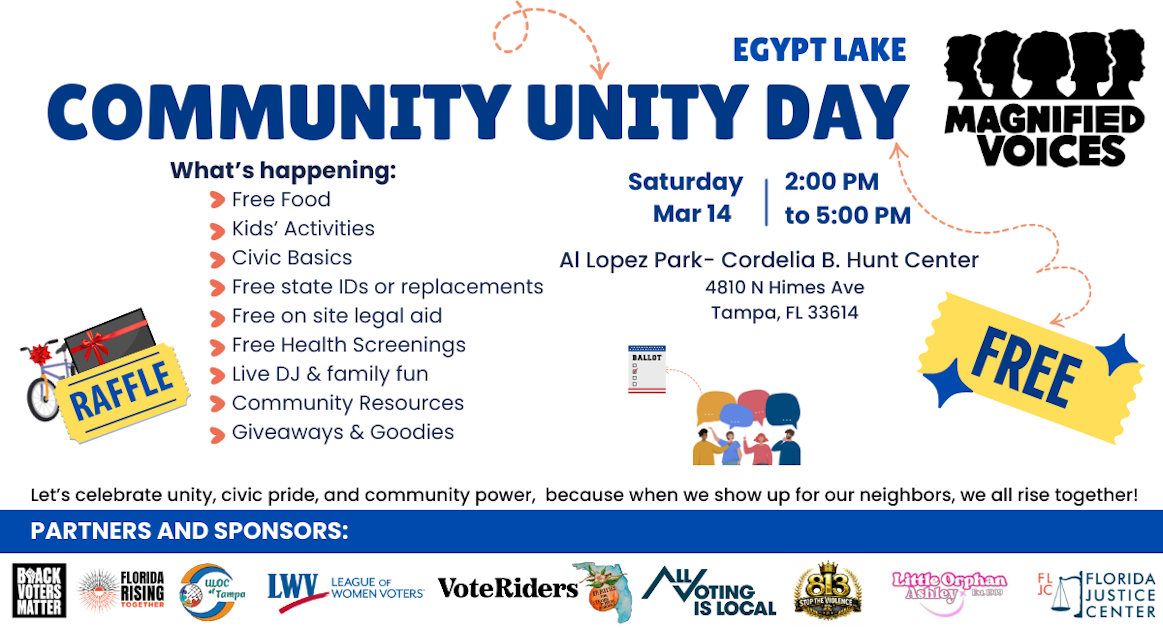 Egypt Lake Community Unity Day — Free Food, Family Fun & Community ...