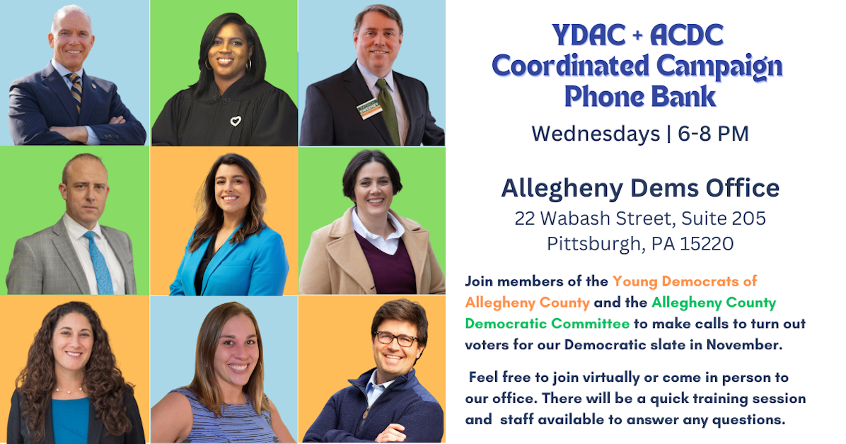 YDAC + ACDC Coordinated Phone Bank · Mobilize