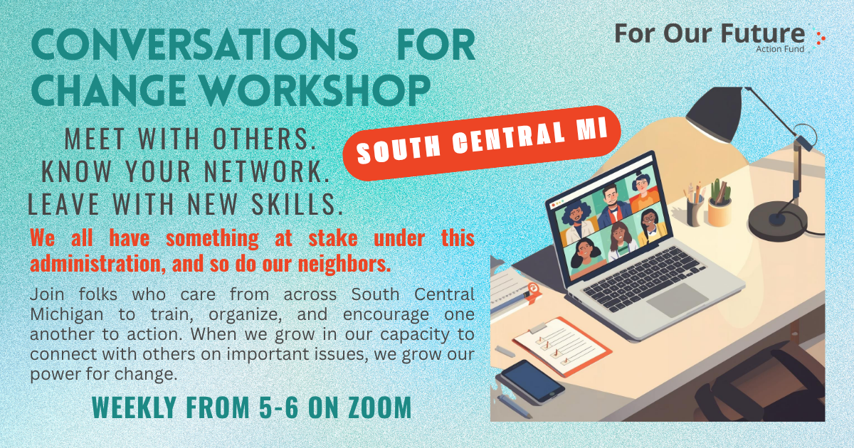 Conversations for Change Workshop - South Central MI