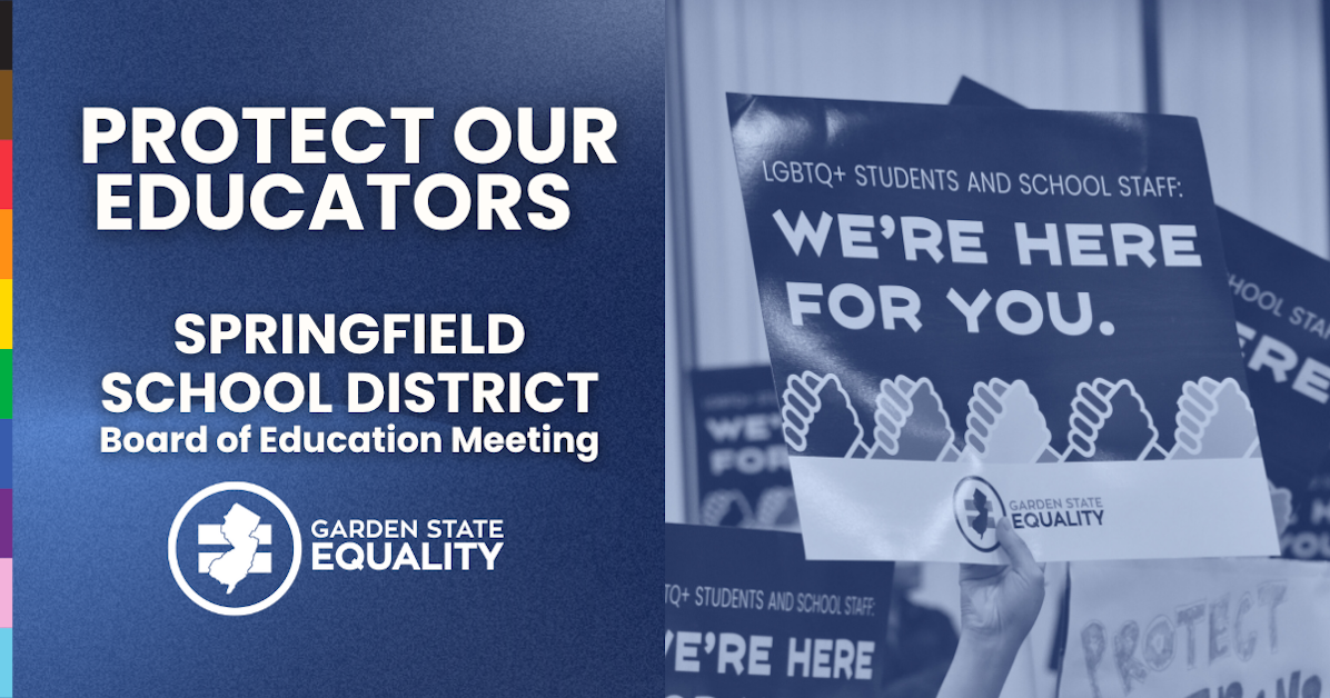 Support Our LGBTQ+ Educators at the Springfield Board of Education ...