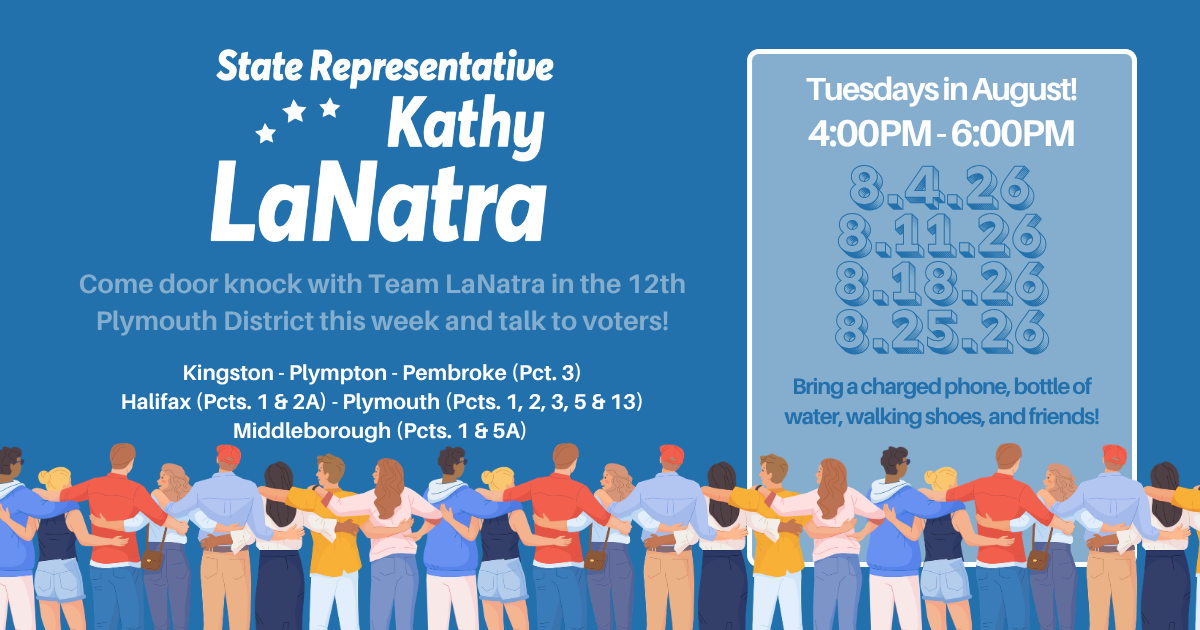 Door knock with Team LaNatra in August! image