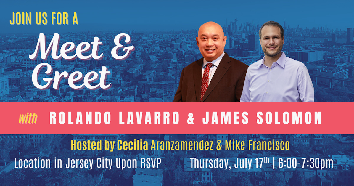 Meet & Greet with Rolando Lavarro & James Solomon - Hosted by Cecilia ...