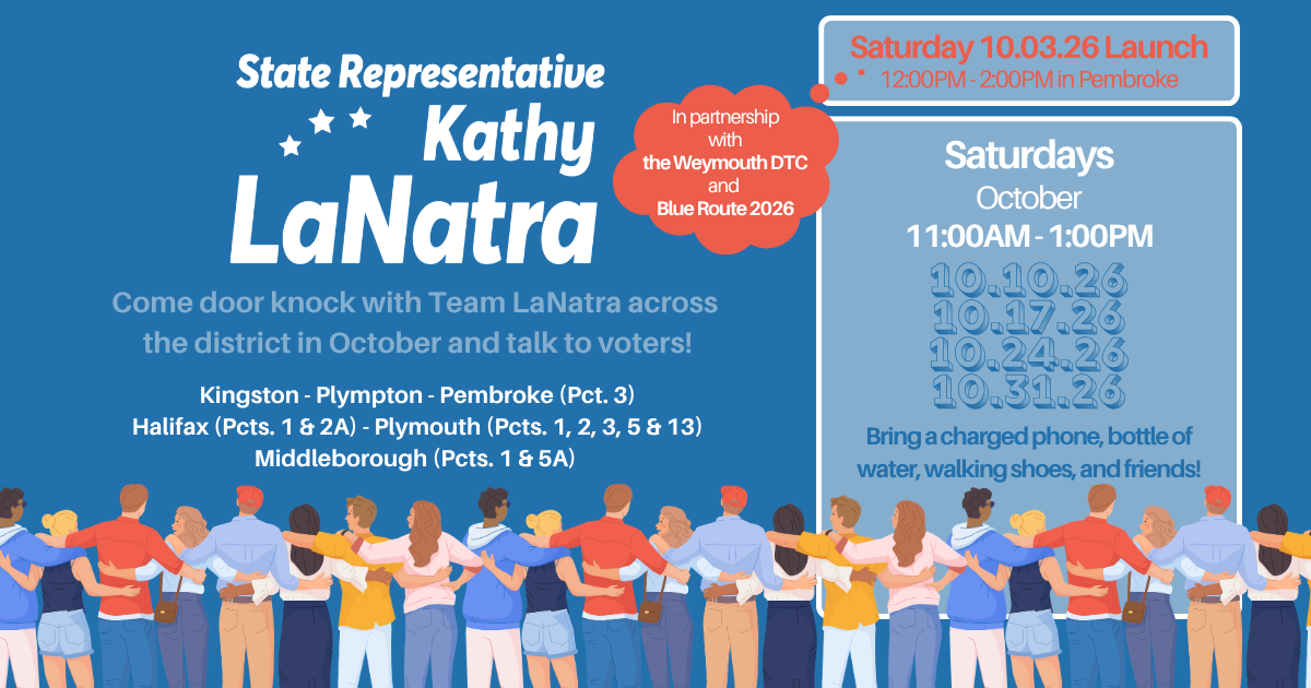 Door knock with Team LaNatra in October! image