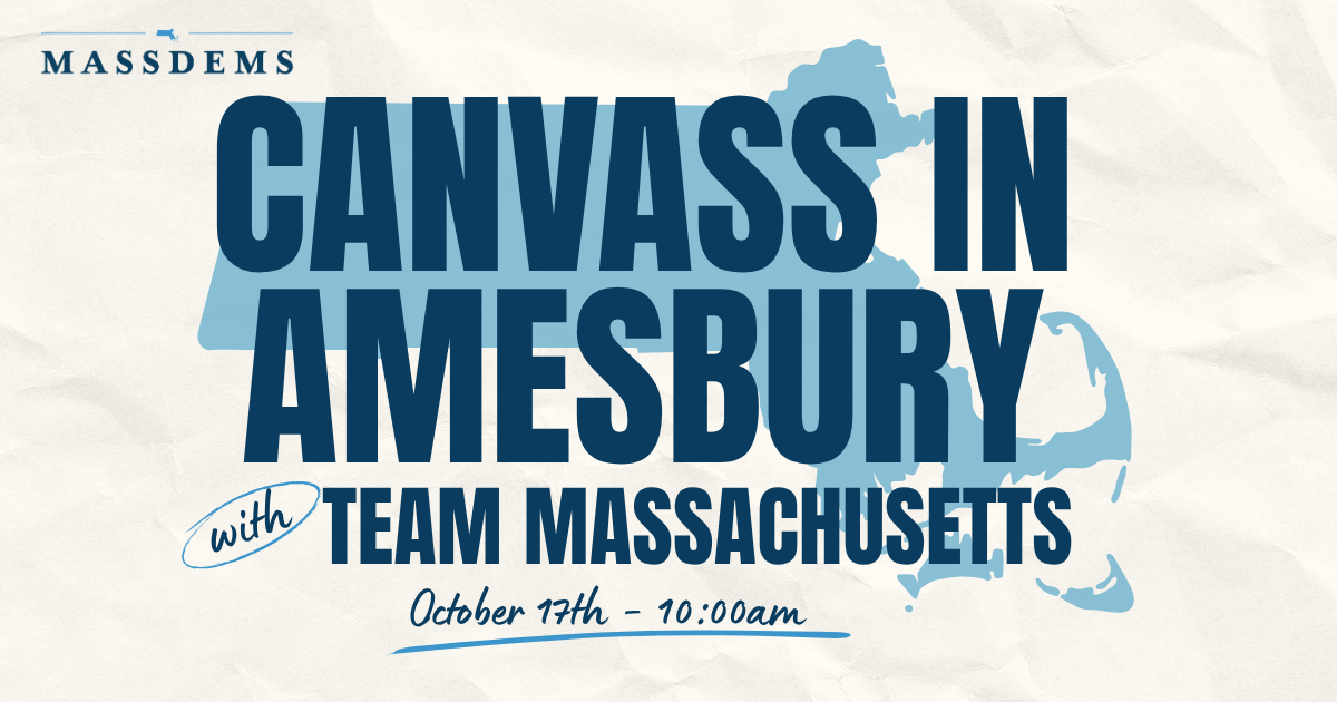 Canvass with Team Massachusetts in Amesbury! image