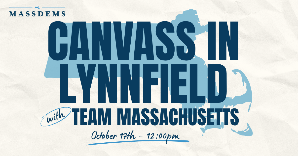 Canvass with Team Massachusetts in Lynnfield! image