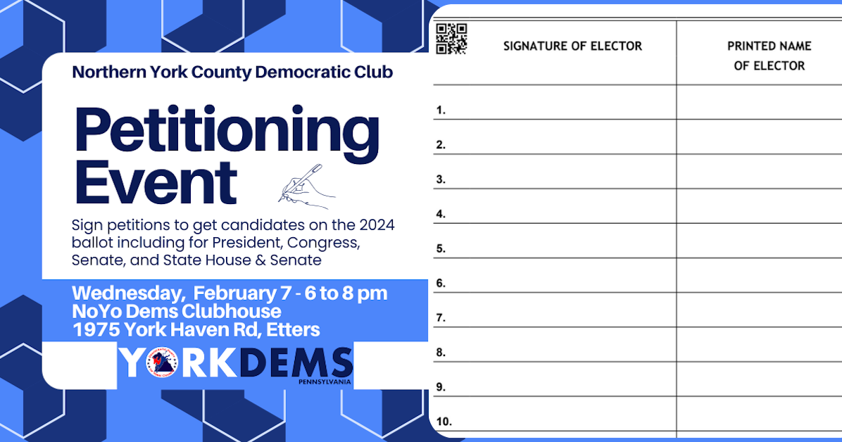 York County Petitioning Event · Mobilize