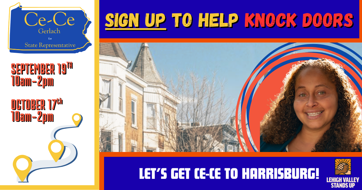 Knock Doors with Ce-Ce and LVSU!