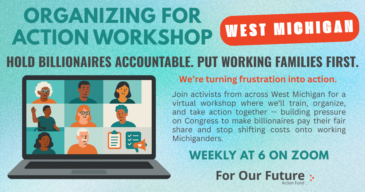 West MI Organizing for Action Workshop: Fight for Affordability