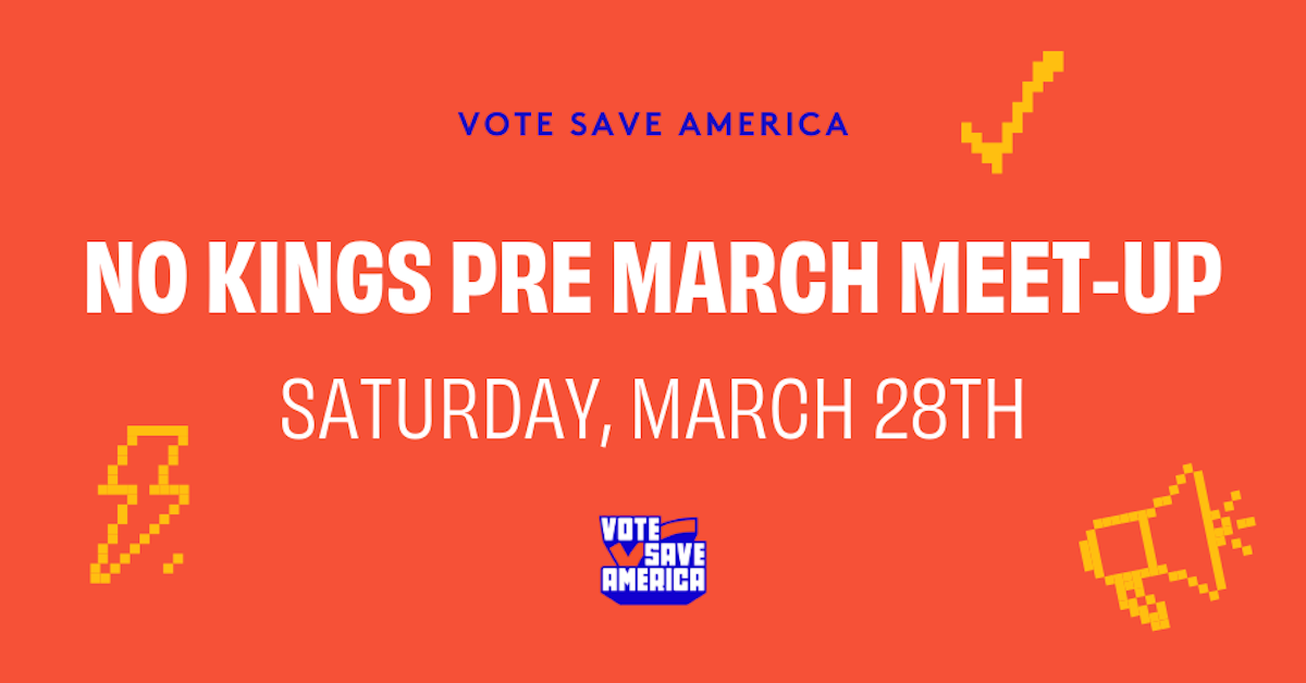 No Kings - COLUMBUS - Pre March Meet-up · Mobilize