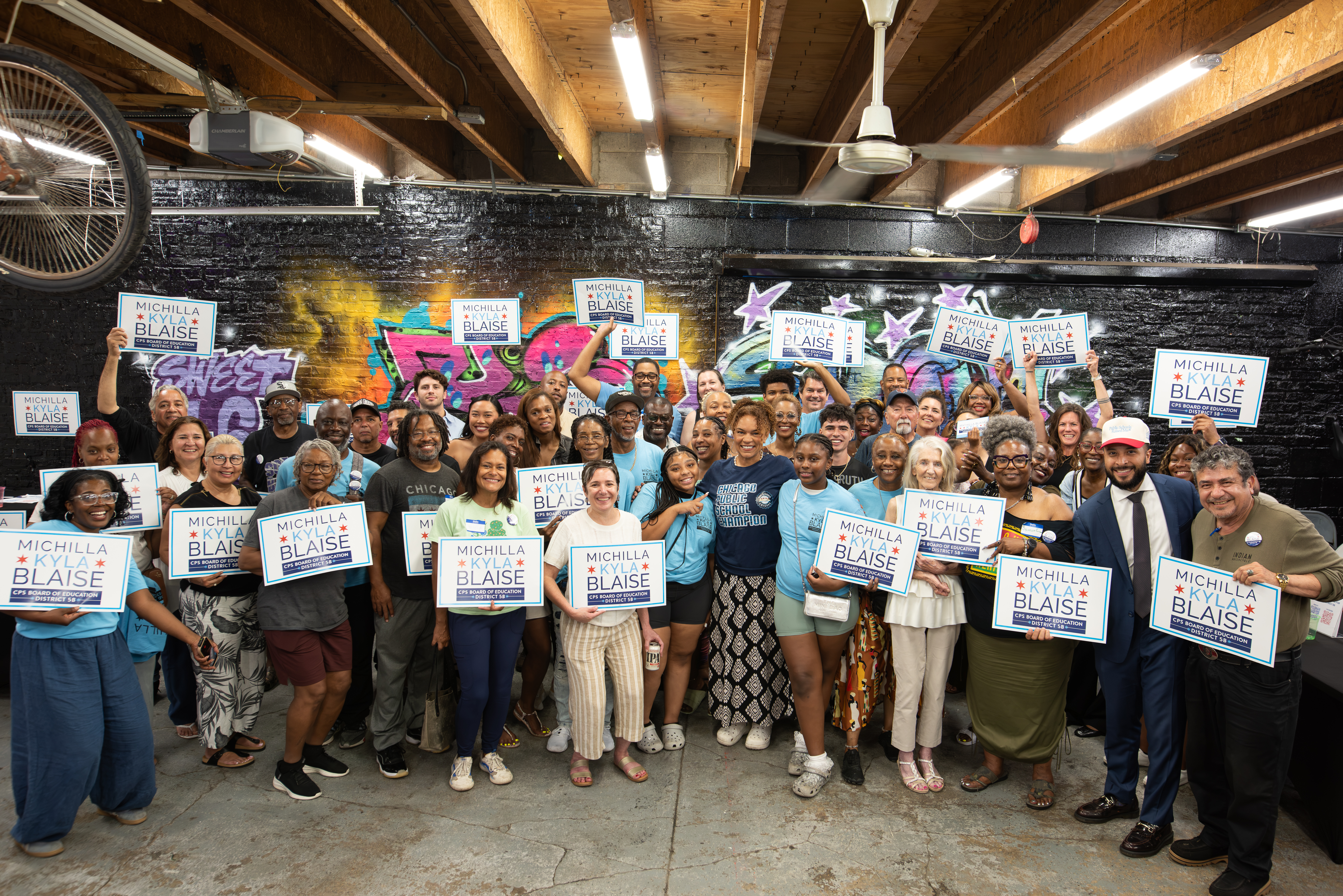 Phone Bank For Michilla Blaise