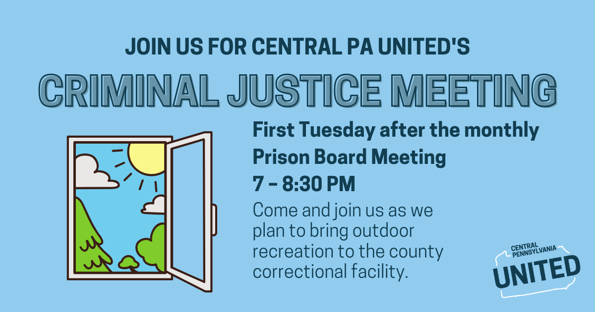 Central PA United Criminal Justice Meeting