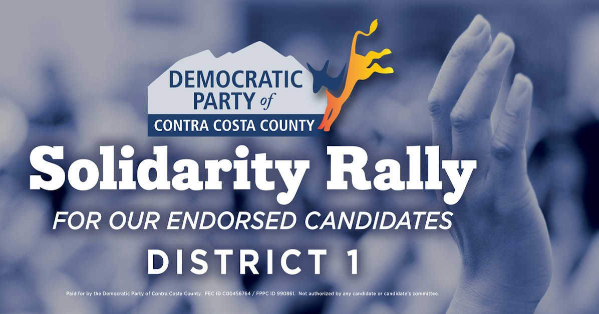 District 1 Solidarity Rally for DPCCC Endorsed Candidates in Point ...