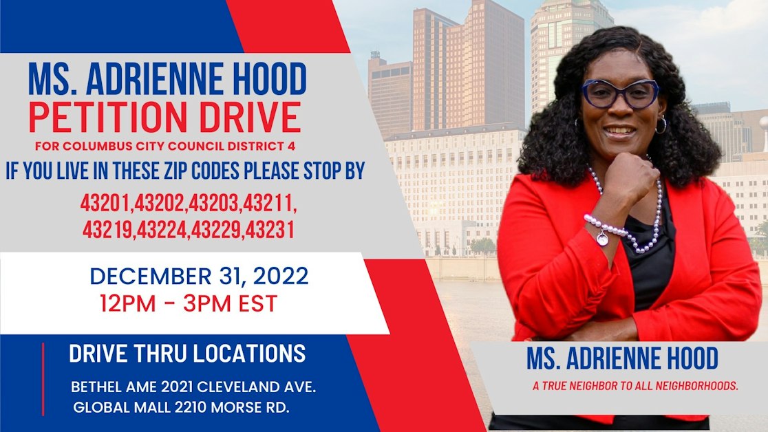 Training & Signature Gathering for Ms. Adrienne Hood · Working Families ...