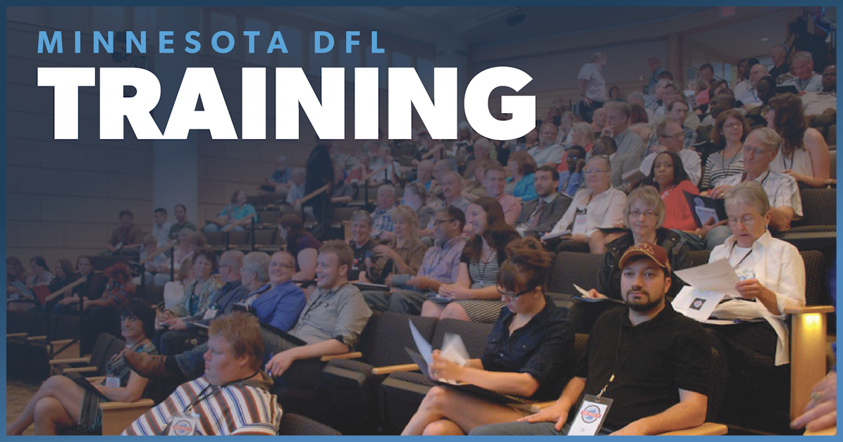 CD2 & CD3 Volunteer Training Summit · Minnesota DFL