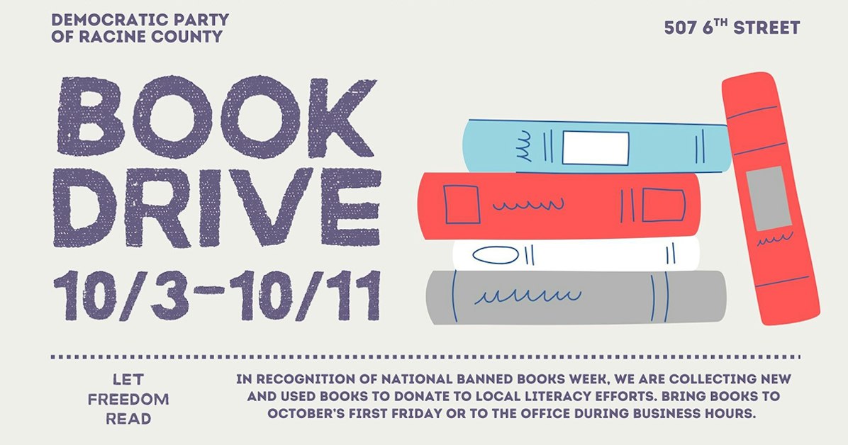Book Drive for Banned Books Week 2025 (Oct. 3-11) · Mobilize