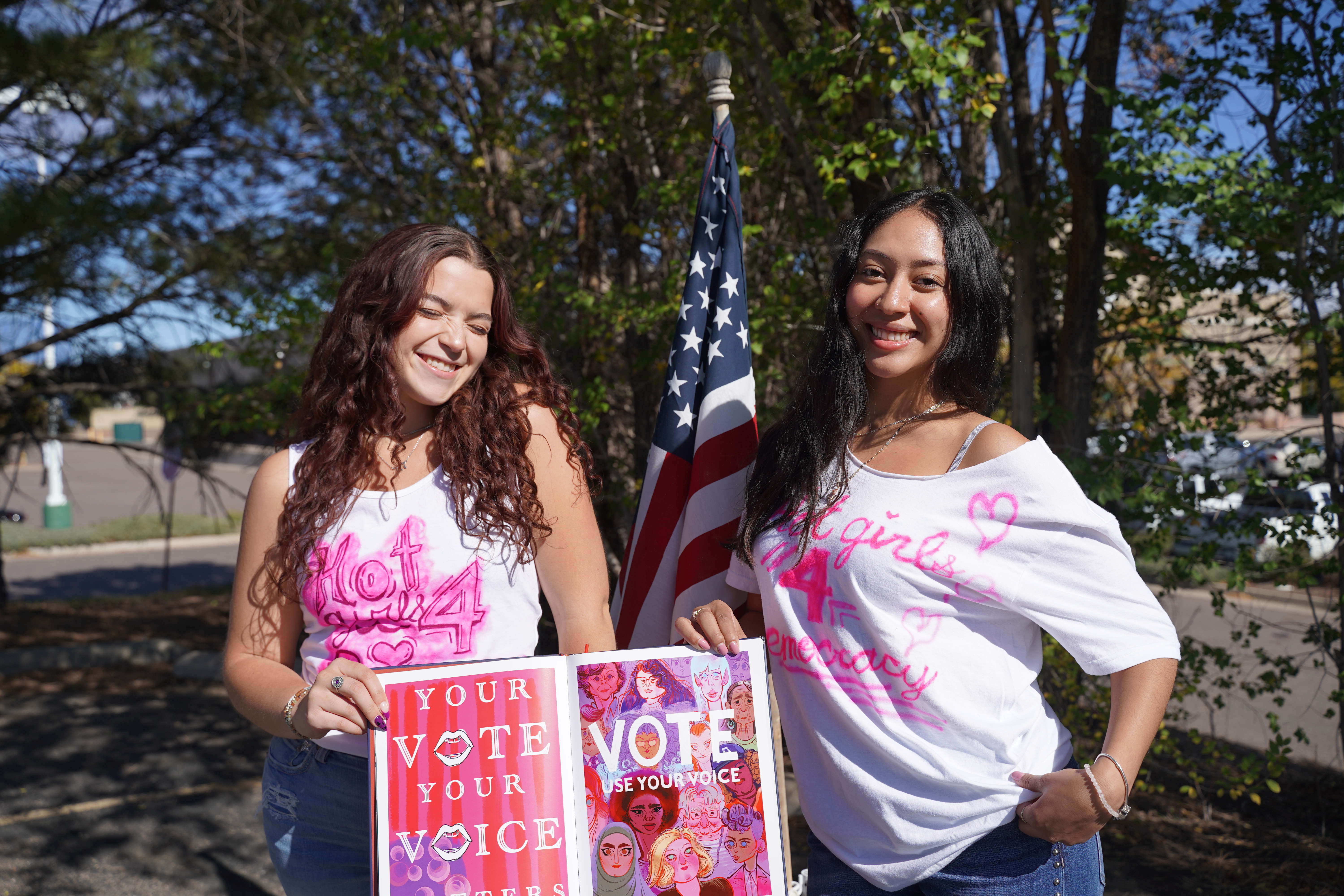 Hotties for Doorknock for Democracy! Greeley