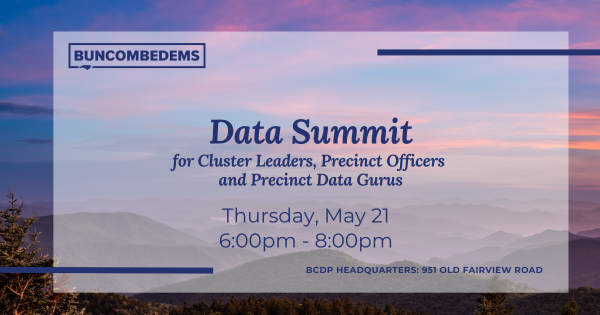 BCDP Data Summit · North Carolina Democrats