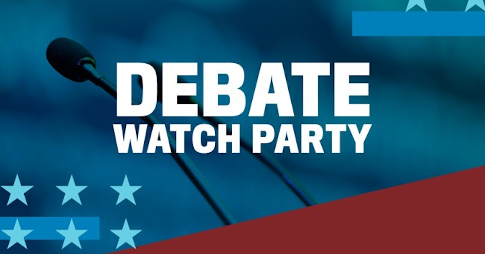 CRIST/DESANTIS Debate Watch Gathering organized by Sarasota County Democratic Party