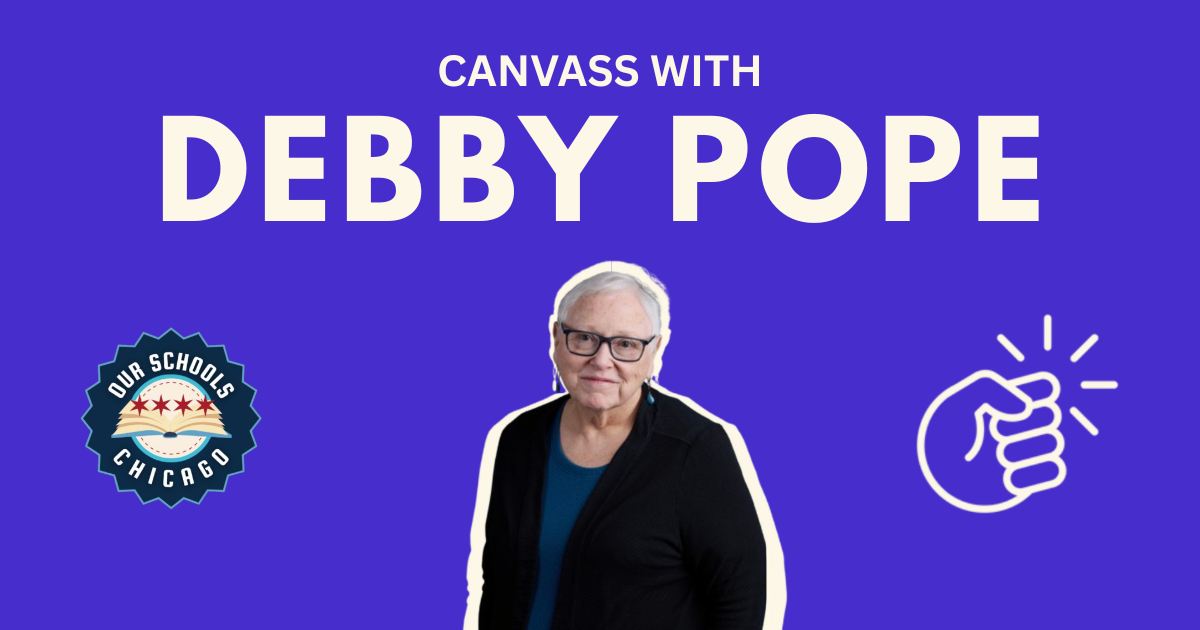 Canvass for Debby Pope for School Board District 2B