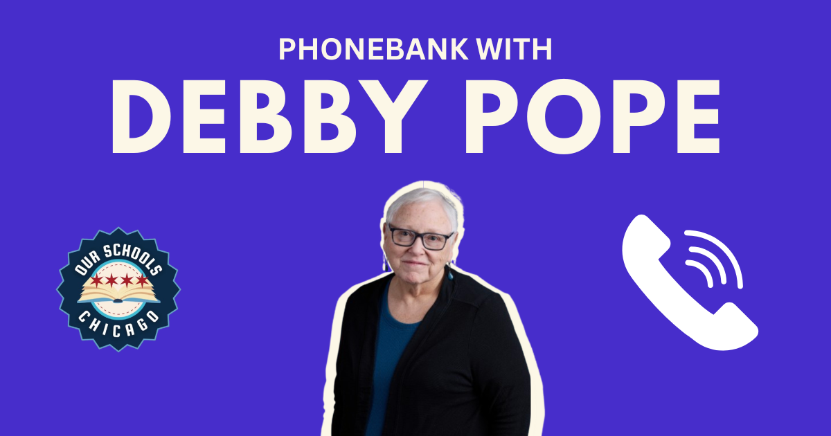 Phonebank for Debby Pope for District 2B
