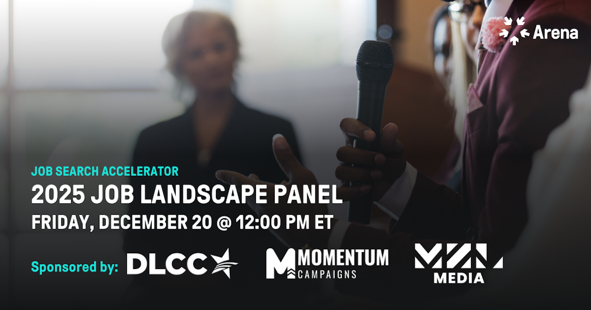 2025 Job Landscape Panel · Arena