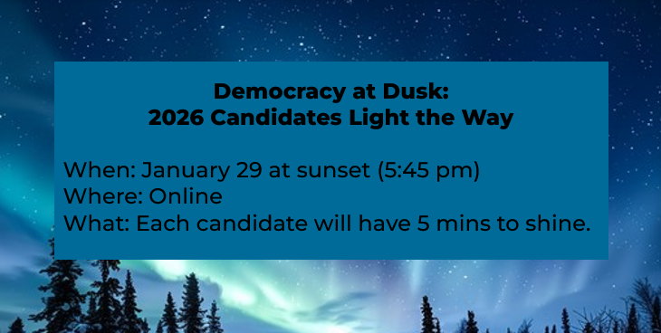 Democracy at Dusk: 2026 Candidates Light the Way