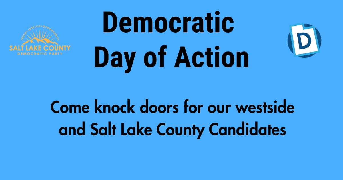 Democratic Day of Action - Canvass for Westside Candidates