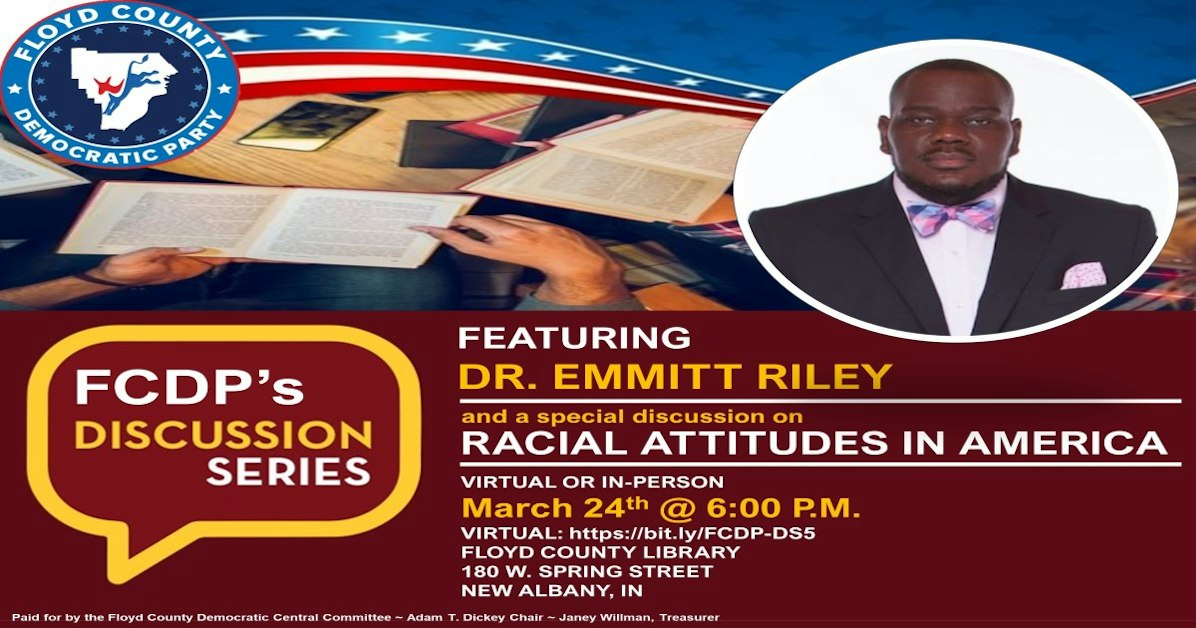 FCDP Discussion Series with Dr. Emmitt Riley · Mobilize