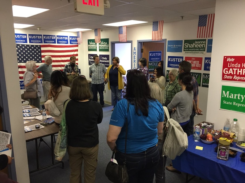 Nashua 30 Days Out Weekend of Action Canvass · The NH Democratic Party