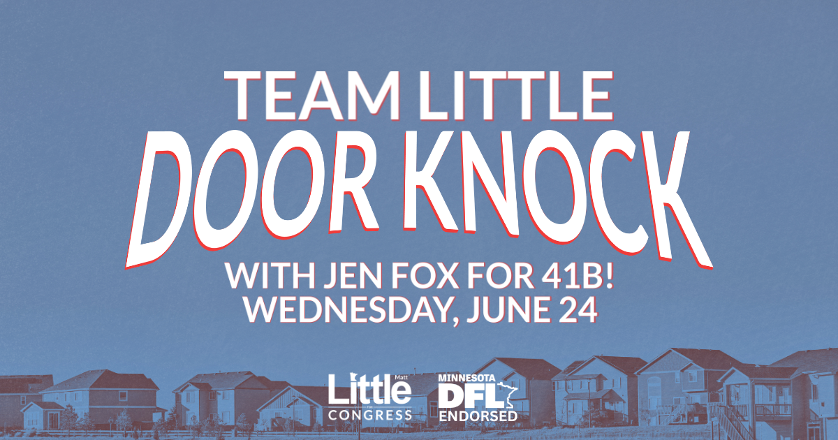 Hastings Door Knock with Matt Little and Jen Fox!