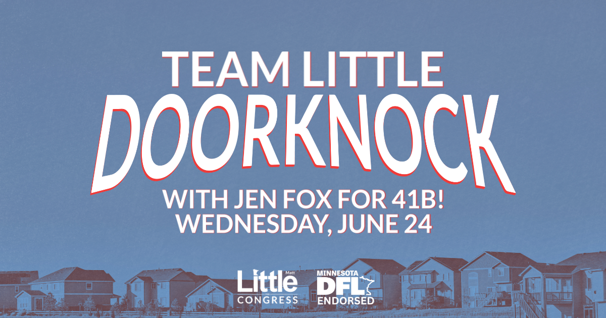 Hastings Door Knock with Matt Little and Jen Fox!