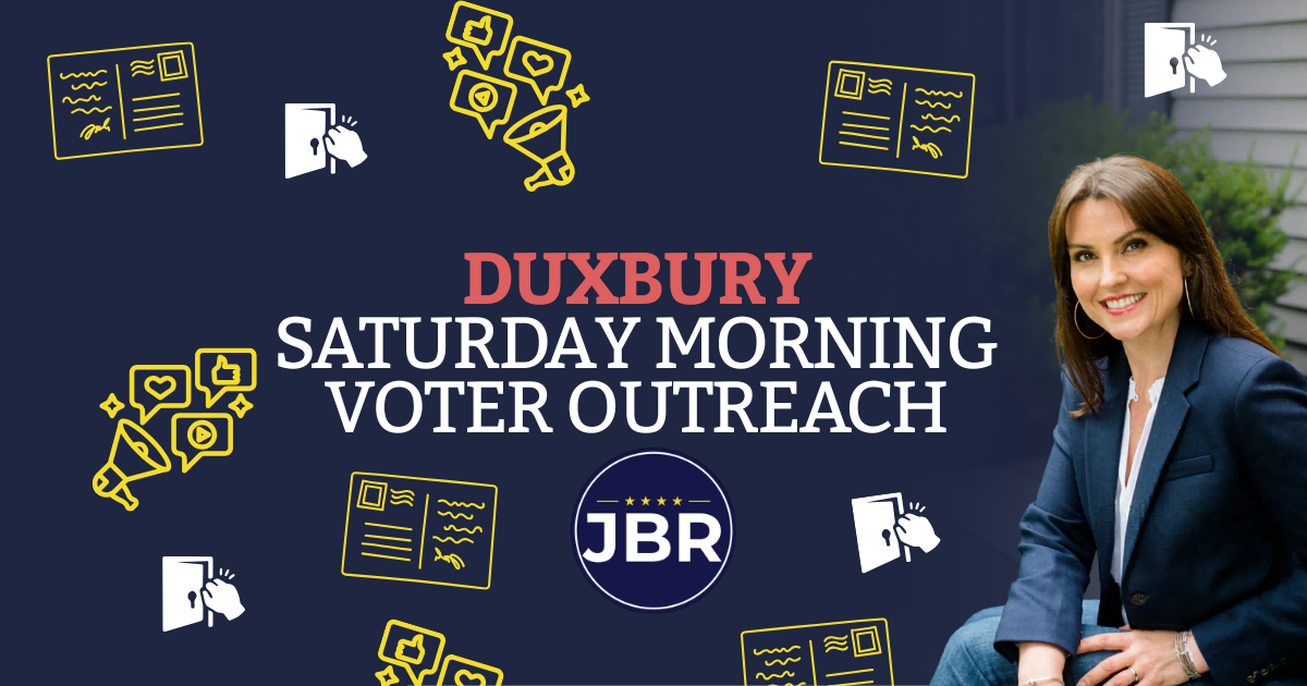 DUXBURY - Saturday Morning Voter Outreach image