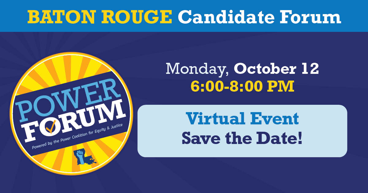 Fall Candidate Forum Baton Rouge-VIRTUAL