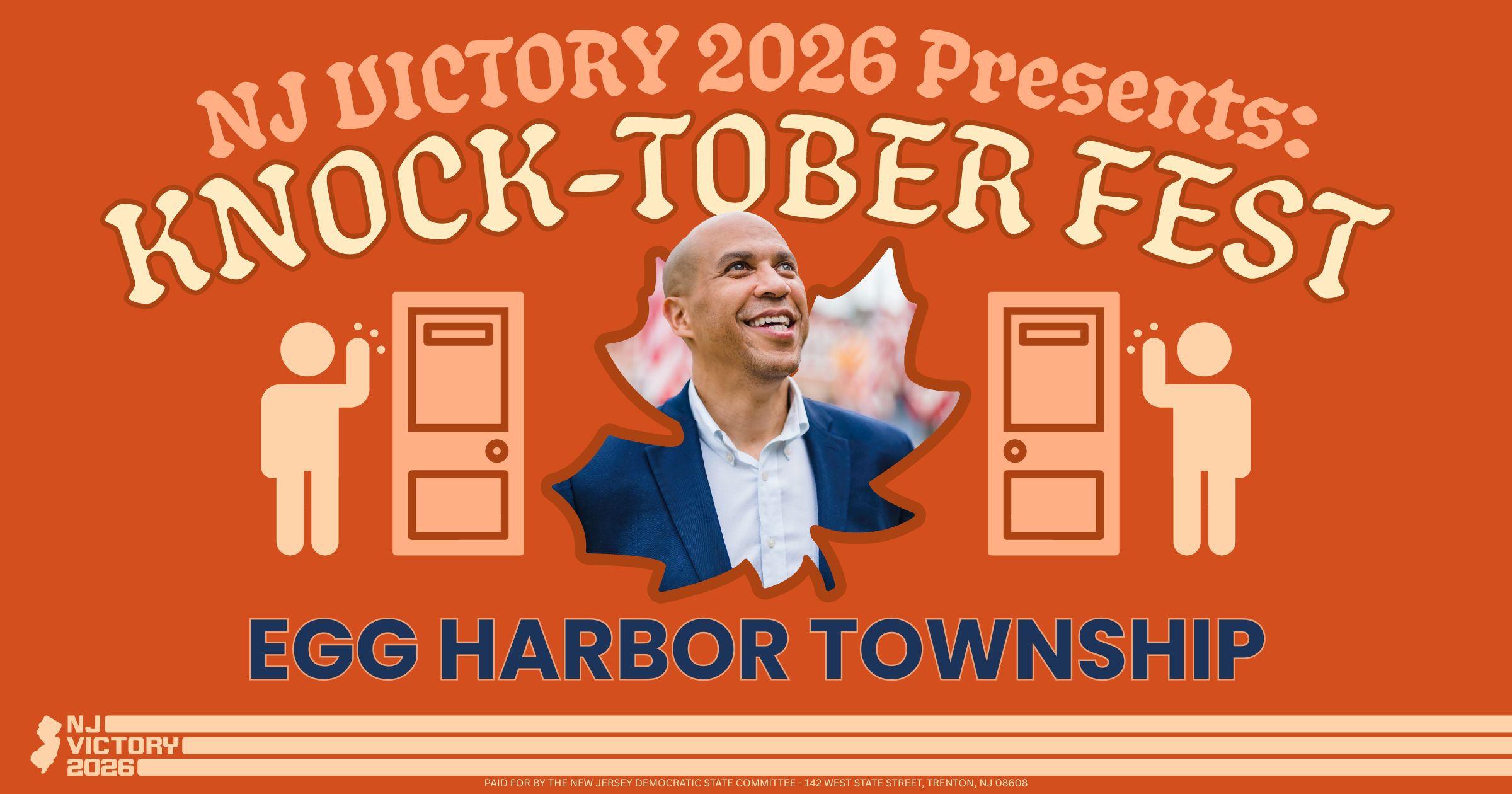 Hit the Doors to Elect NJ Democrats in EHT image