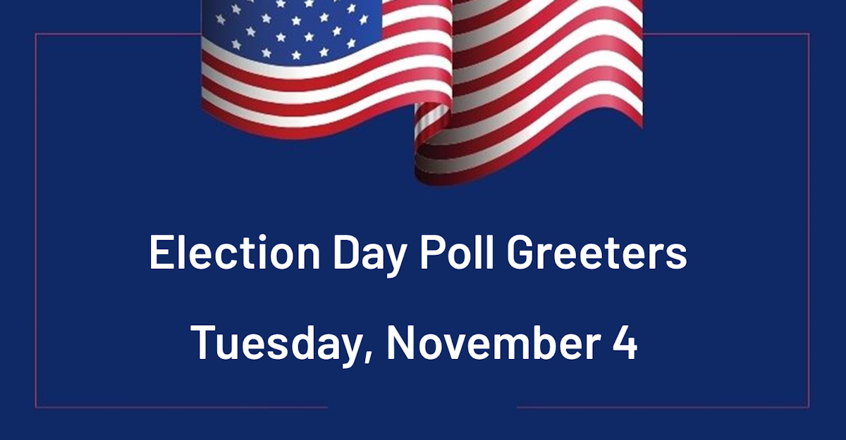 Clemmons Civic Center Poll Greeters · Forsyth Democrats