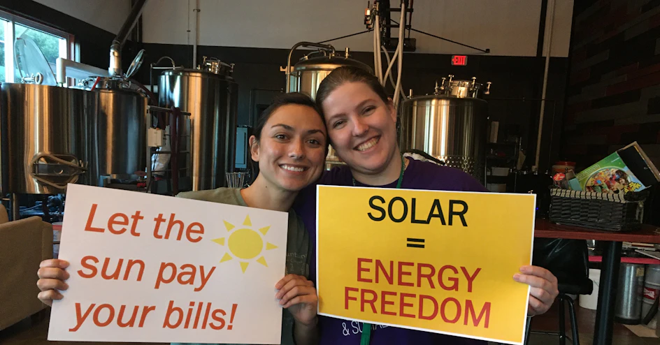 Maryland Solar Switch Happy Hour organized by Solar United Neighbors