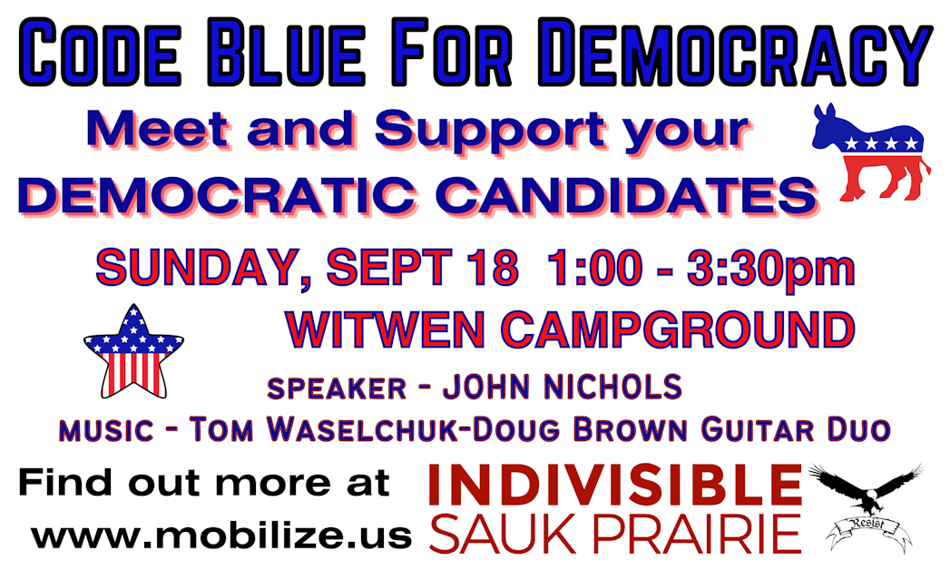 Code Blue for Democracy · Mobilize